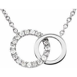 Interlocking Circle Necklace