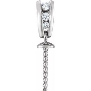 Accented Pearl Pendant