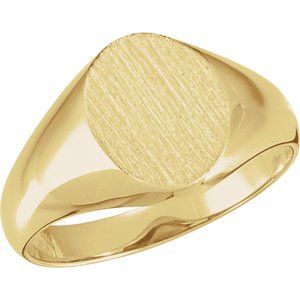 Oval Signet Ring