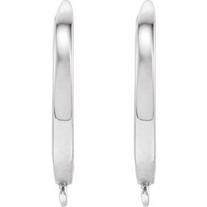 Click-In Lever Back Earring Top - Image 2