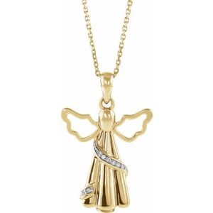 Angel Ash Holder Necklace