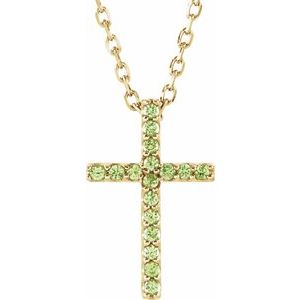 Petite Cross Necklace or Pendant