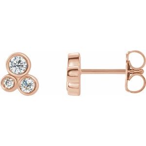 Geometric Cluster Earrings
