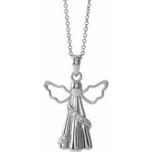 Angel Ash Holder Necklace