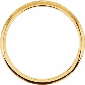 Milgrain Geometric Band