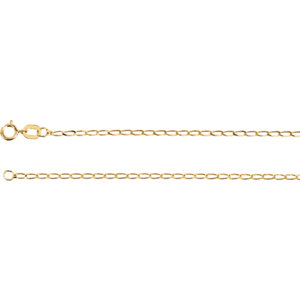 1.25 mm Solid Curb Chain