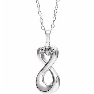 Infinite Love Ash Holder Necklace