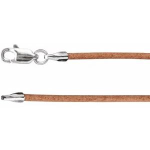 1.5 mm Natural Leather Cord