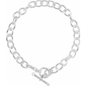 5.9 mm Cable Charm Bracelet