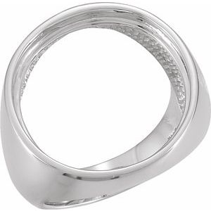 21.4 mm Coin Frame Ring