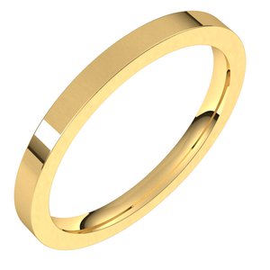 Comfort-Fit Flat Band
