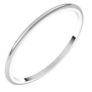 Lightweight Half Round Band