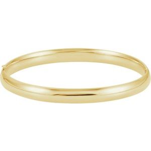 Hinged Bangle Bracelet