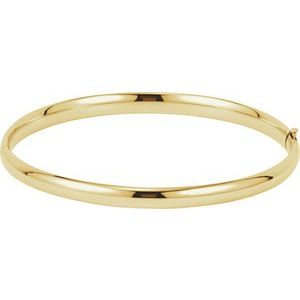 Hinged Bangle Bracelet