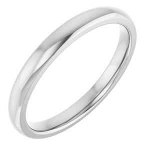 Solitaire Engagement Ring or Band