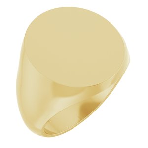 Oval Signet Ring