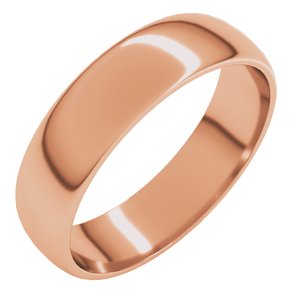 Lightweight Half Round Band