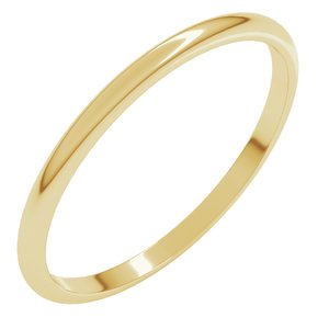 Lightweight Half Round Band