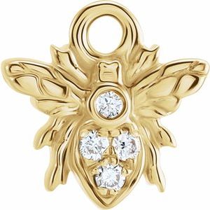 Petite Pav????? Bee Dangle
