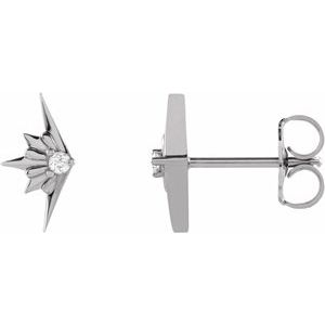 Accented Starburst Earrings