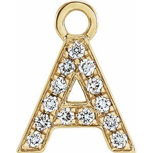 Petite Pav????? Initial Dangle