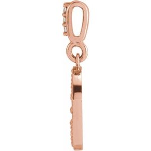 Crescent Moon Disc Necklace or Pendant - Image 2