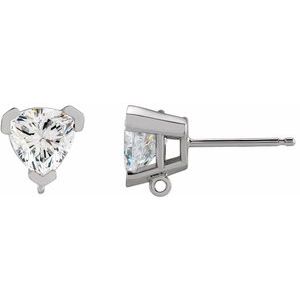 Basket Stud Earring Top