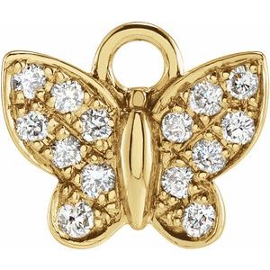 Petite Pav????? Butterfly Dangle