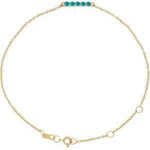 Cabochon Bar Bracelet