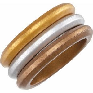 Silicone Comfort-Fit Band Set