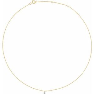 Solitaire Necklace