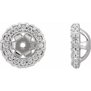 Halo-Style Earring Jackets