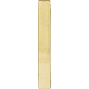 Engravable Bar Necklace or Pendant
