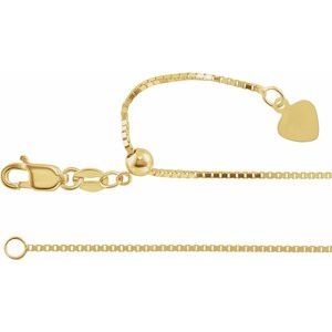 .85 mm Adjustable Box Chain