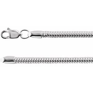 1 mm Round Snake Chain