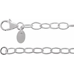6 mm Knurled Cable Chain