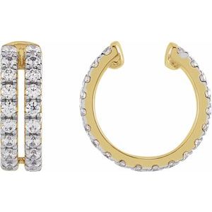 Lab-Grown Diamond Ear Cuff