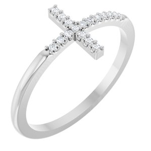 Sideways Cross Ring