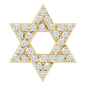 Star of David Necklace or Pendant
