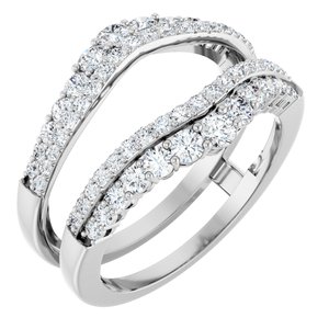Graduated Double Row Ring Guard