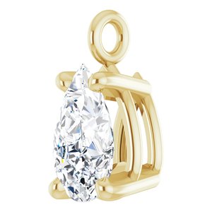 Pear 4-Prong Dangle - Image 2