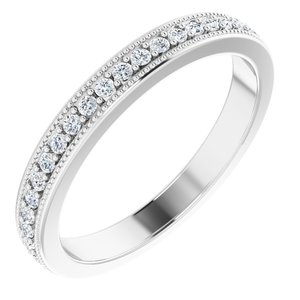 Accented Milgrain Matching Band