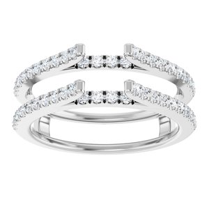 French-Set Cathedral-Style Ring Guard - Image 3