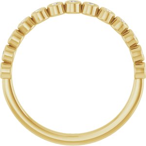 Bezel-Set Anniversary Band - Image 2