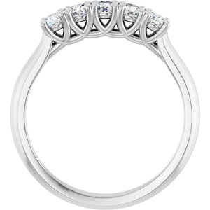 Five-Stone Anniversary Band - Image 3