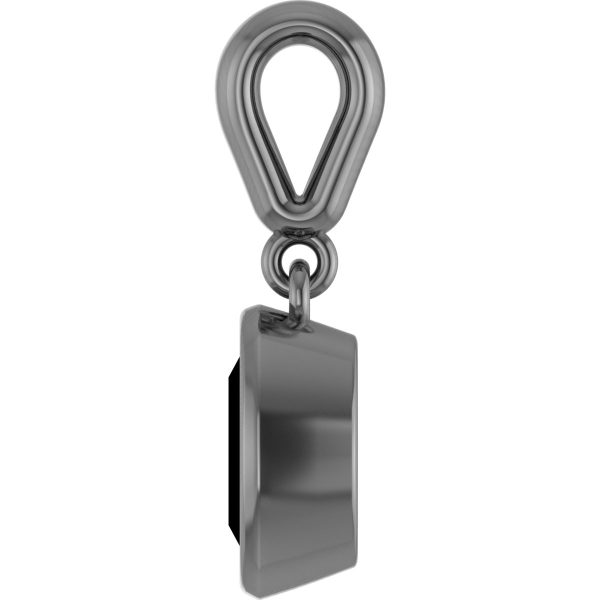 Bezel-Set Pendant - Image 3