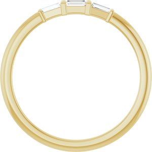 Three-Stone Stackable Ring - Image 2