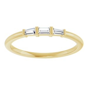 Three-Stone Stackable Ring - Image 3