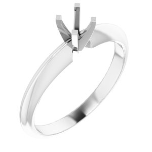 Lightweight Solitaire Engagement Ring